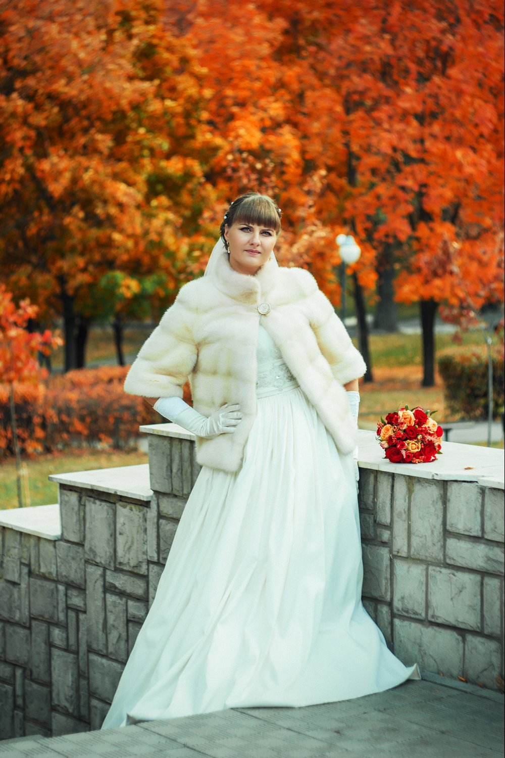 Осенняя  невеста